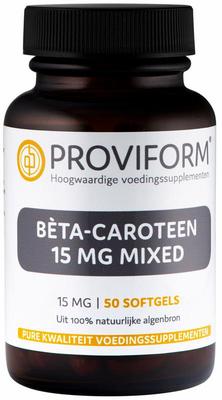 Proviform Betacaroteen 15 mg mixed