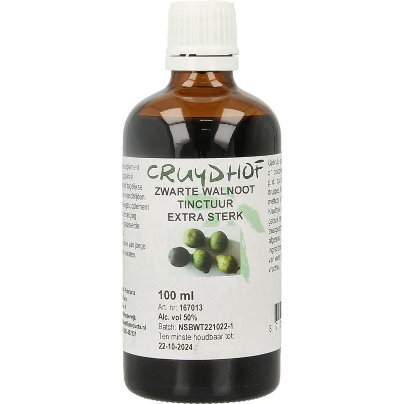 Zwarte walnootbast extra sterk