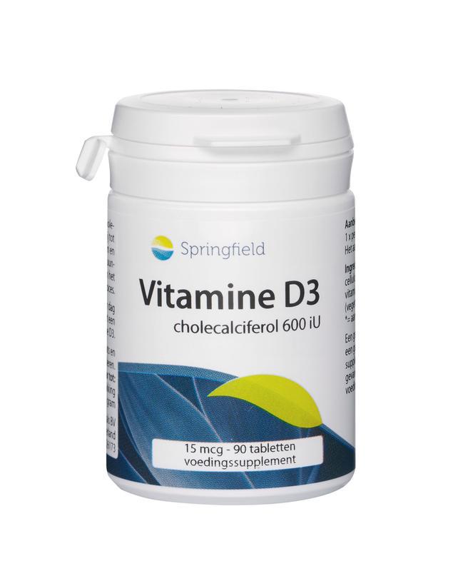 Vitamine D3 600IU