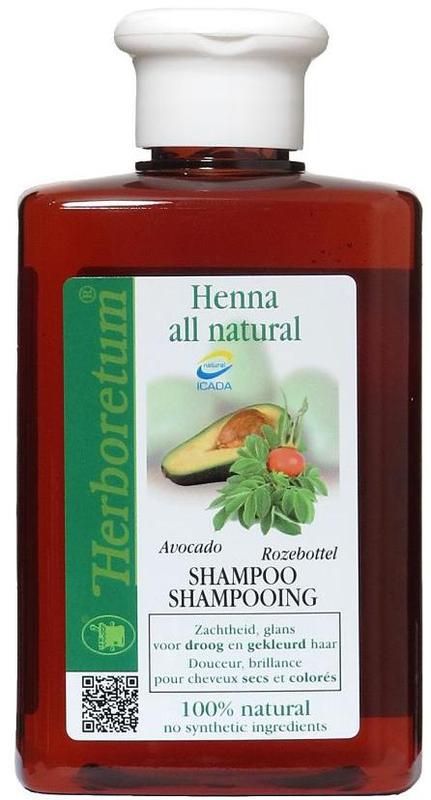 Henna all natural shampoo droog/gekleurd haar