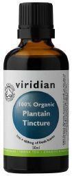 VIRIDIAN organic plantain 50 ml