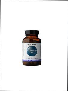 VIRIDIAN l-carnitine 500 mg 60 caps