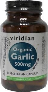 organic garlic 30 caps