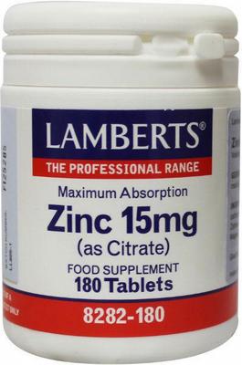 Lamberts Zink citraat 15mg