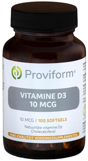 Vitamine D3 10mcg