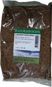 reformfoods lijnzaad gebroken 500g