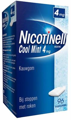 Nicotinell Kauwgom cool mint 4mg