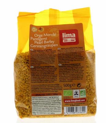 Lima Parel gerst bio