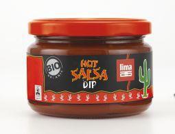 Merkloos lima salsa dip spicy 260g