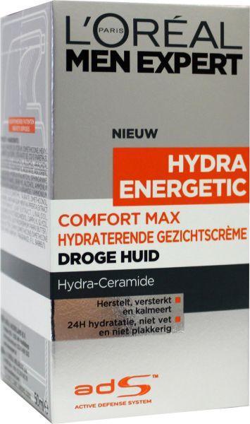Men expert comfort max anti droge huid