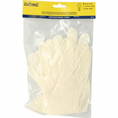 Duoprotect Handschoen latex poedervrij S