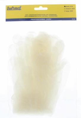 Duoprotect Handschoen vinyl poedervrij S