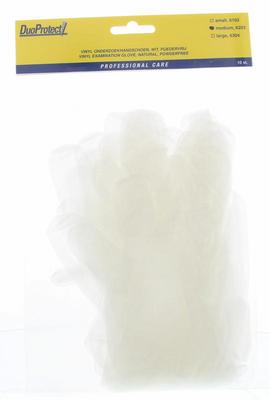 Duoprotect Handschoen vinyl poedervrij medium