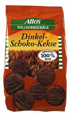 Allos speltkoekje choco 125 gram
