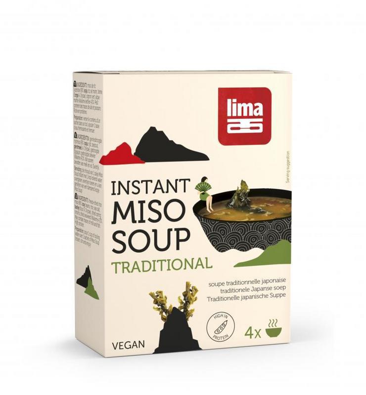 Instant miso soep 4 x 10 gram