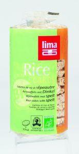 lima rijstwafels met spelt (s) 100g