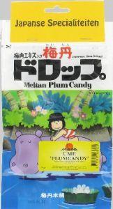 Merkloos manna plumcandy (ume snoepjes) 60g