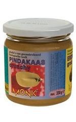 Monki Pindakaas crunchy met zout eko bio