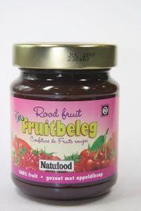 Merkloos natufood rode vrucht fruitbel 320g