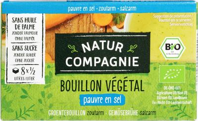 Natur Compagnie Groentebouillon zonder zout bio