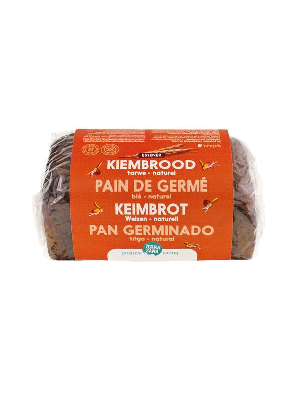 Gekiemd brood naturel / tarwe bio