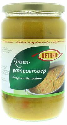 Vetara soep linzen pompoeneko- 680gr
