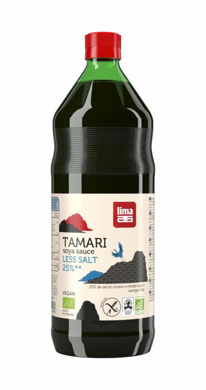 Tamari 25% minder zout bio