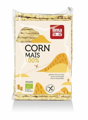 Lima Maiswafels dun rechthoek bio