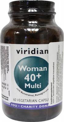 VIRIDIAN Woman 40+ multi viridian 60cap