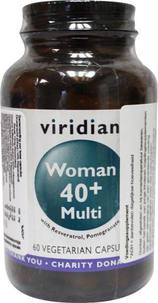 Woman 40+ multi viridian 60cap