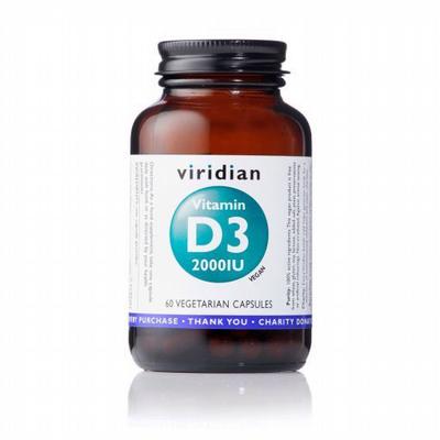 VIRIDIAN Vitamin d3 (vegan) 2000 (50) 60 caps