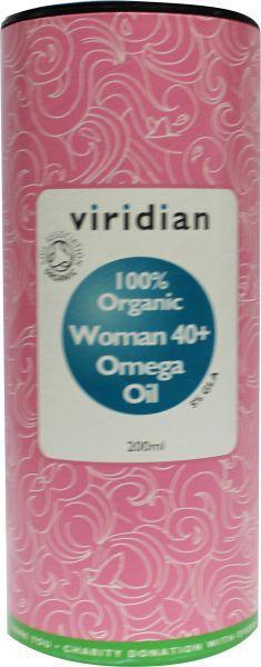 organic woman 40+ omega oil 200 olie