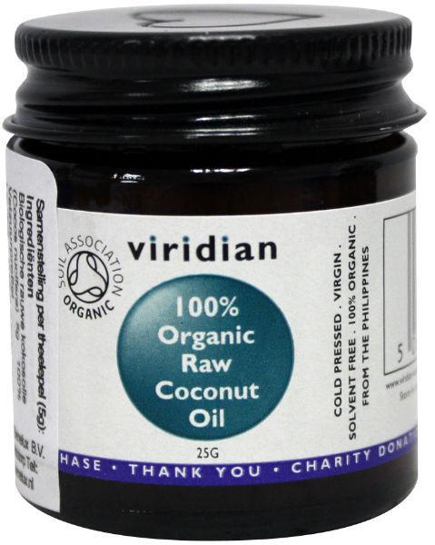organic raw coconut oil 25 olie