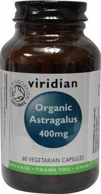 VIRIDIAN organic astragalus 60 caps