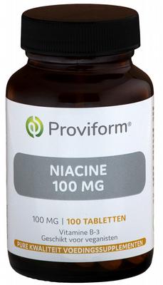 Proviform Vitamine B3 niacine 100 mg