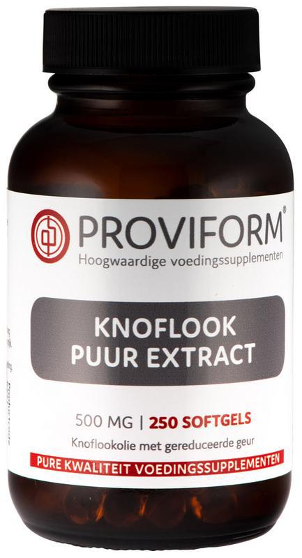 Knoflook puur 500 mg