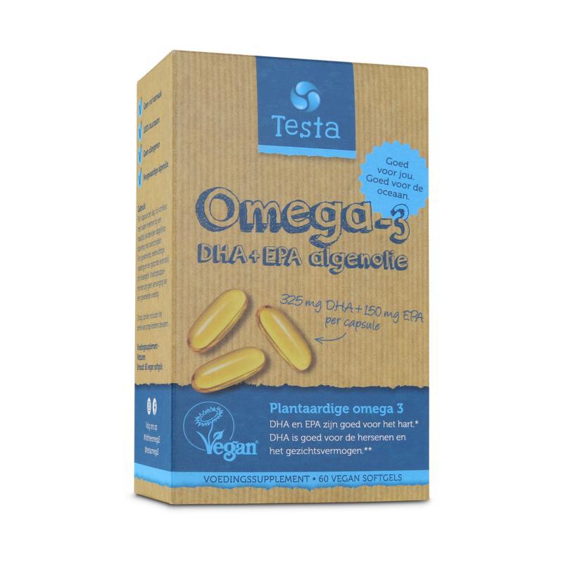 Omega 3 algenolie 325mg DHA + 150mg EPA vegan