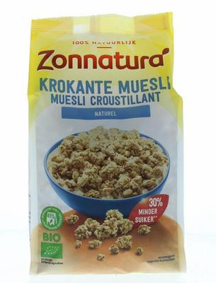 Zonnatura Krokante muesli naturel bio