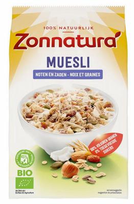 Zonnatura Muesli noten en zaden bio