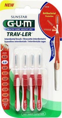 GUM Trav-ler rager 0.8mm (rood)