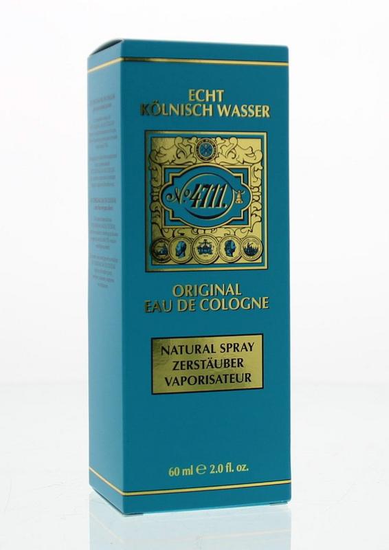Eau de cologne natural spray verpakt