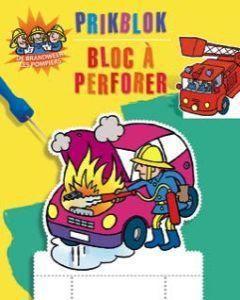 Merkloos de brandweer prikblok boek