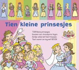 Merkloos tien kleine prinsesjes boek