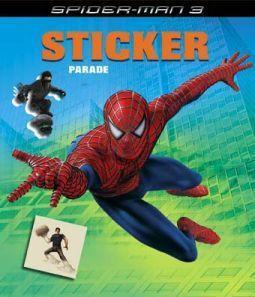 Merkloos spider man 3 sticker parade boek