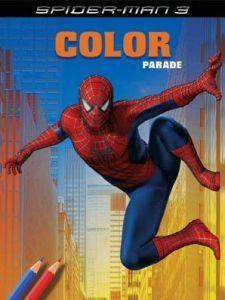 Merkloos spider man 3 color parade boek