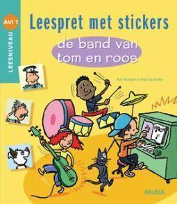 leespret met stickers tomroos boek