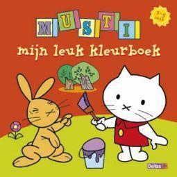 Merkloos musti mijn leuk kleurboek boek