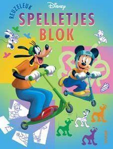 disney spelletjesblok mickey boek