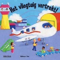 Merkloos het vliegtuig vertrekt boek