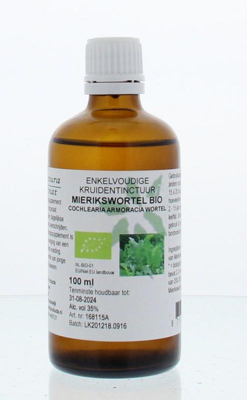 Cochlearia armoracia / mierikswortel tinctuur bio